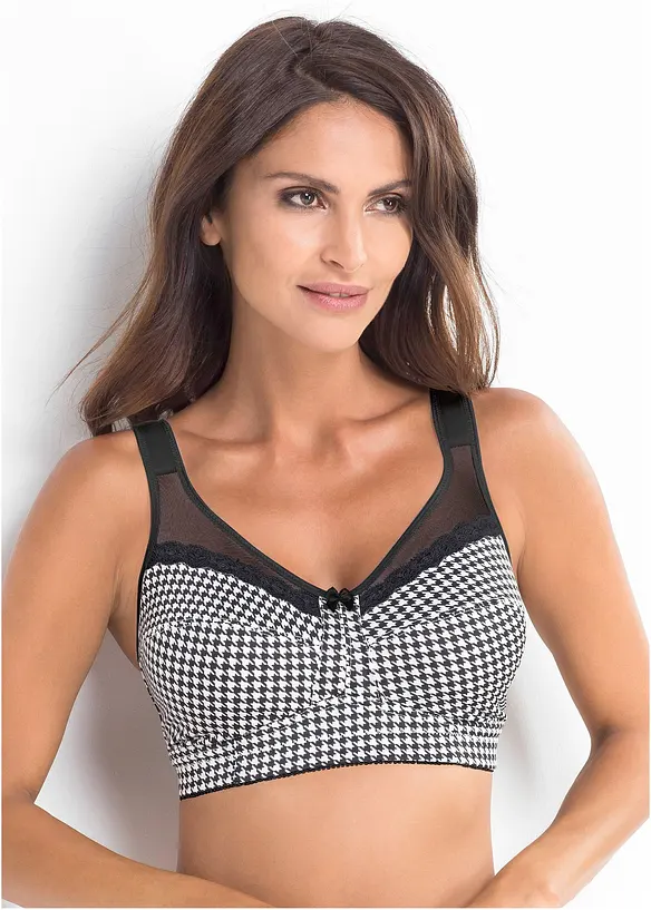 Soutien-gorge grand maintien sans armatures avec bretelles rembourrées, bonprix