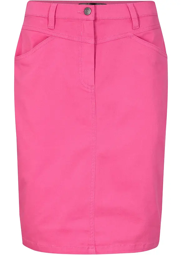 Jupe en jean extensible, bonprix