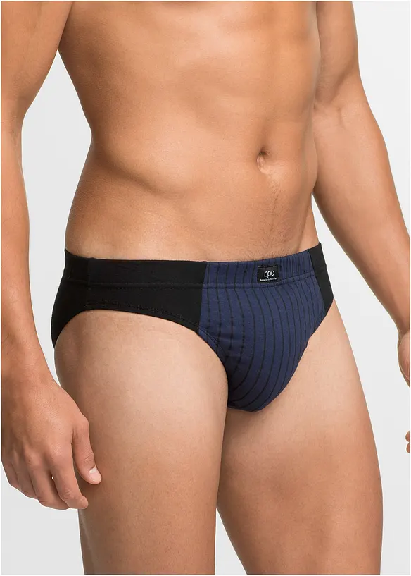 Lot de 5 slips en coton doux, bonprix