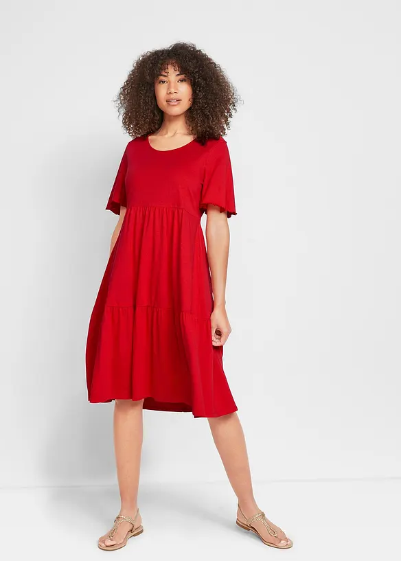 Robe en jersey 100% coton, bonprix