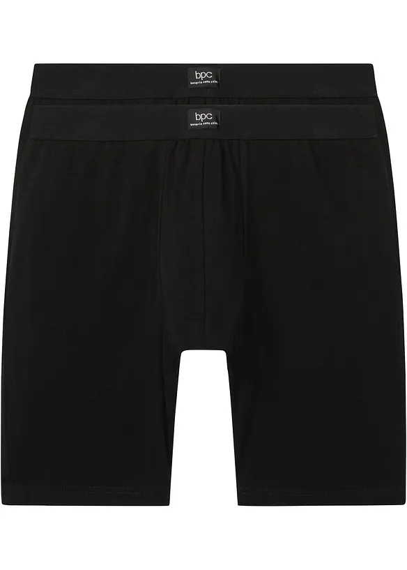 Lot de 2 boxers longs coton, bonprix