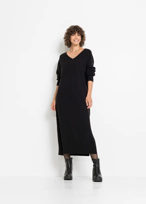 Robe oversize en maille, bonprix