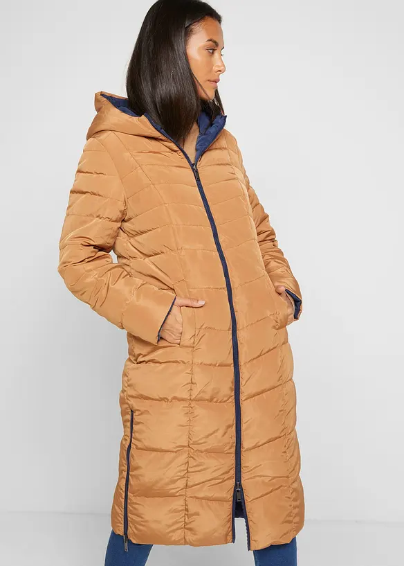 Doudoune longue et réversible, bonprix