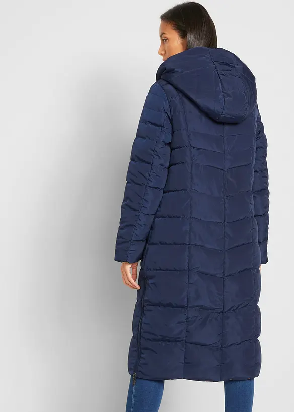 Doudoune longue et réversible, bonprix