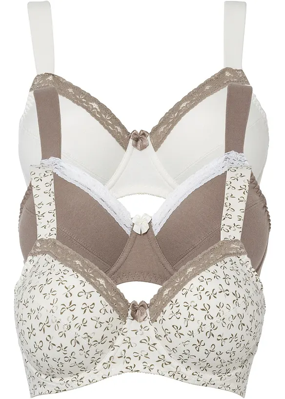 Soutiens-gorge à armatures et imprimé féminin, bonprix