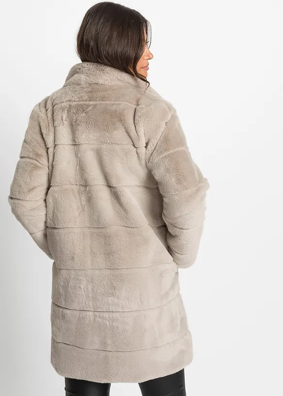 Manteau pelucheux, bonprix
