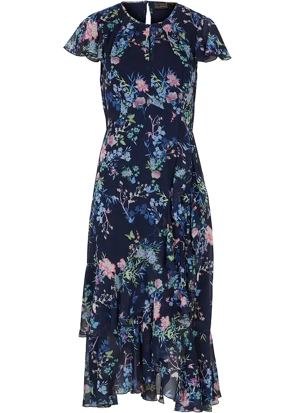 Robe en crêpe, bonprix
