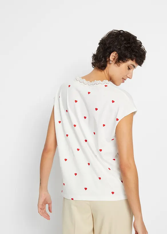 T-shirt imprimé 100% coton, bonprix