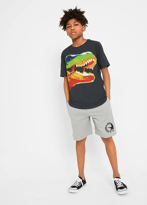 T-shirt et bermuda jersey (ens. 2 pces), bonprix