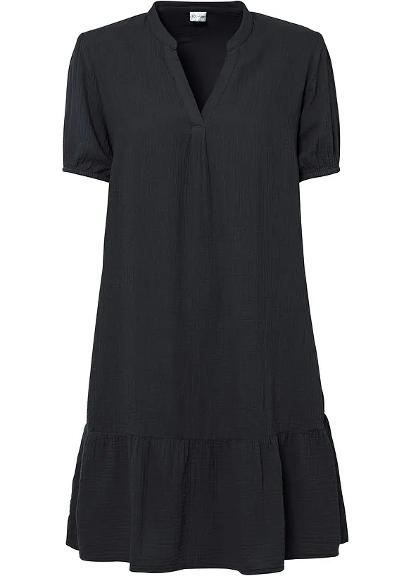 Robe courte en gaze de coton, bonprix