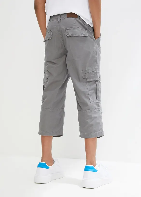 Pantalon 3/4 garçon 100% coton, loose, bonprix
