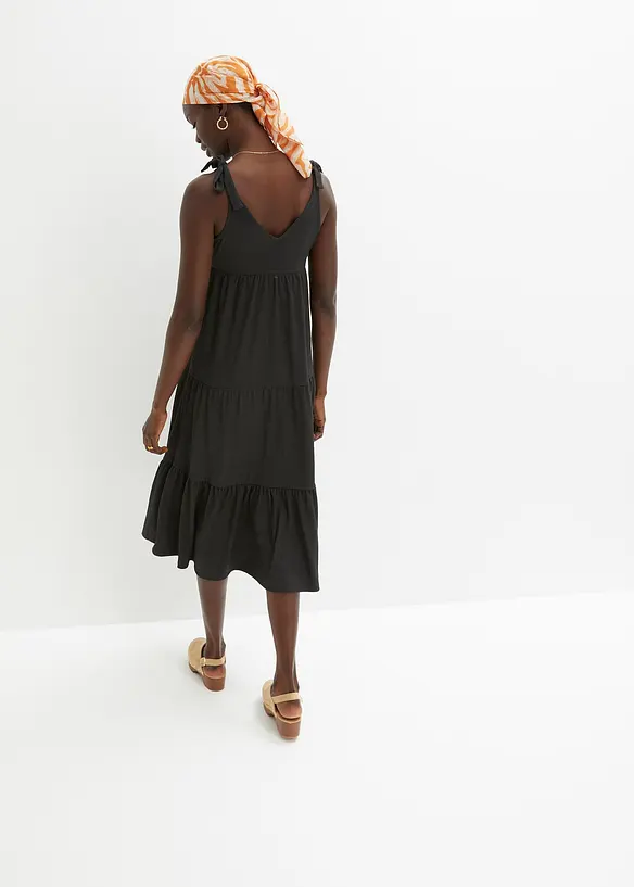 Robe en jersey à volants, BODYFLIRT