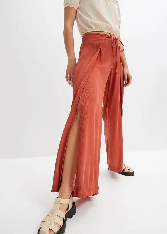 Pantalon fluide en viscose, bonprix