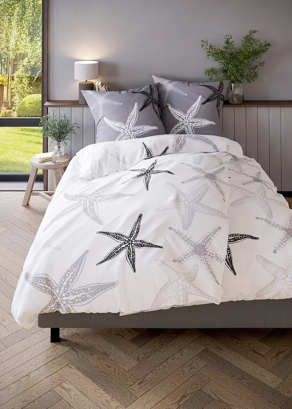 Parure de lit motif étoiles de mer, bonprix
