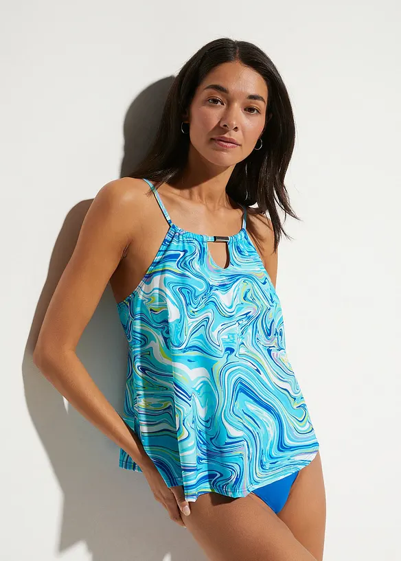 Tankini (ens. 2 pces) avec découpe, bonprix