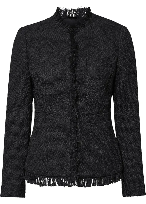 Veste en maille bouclette, bonprix