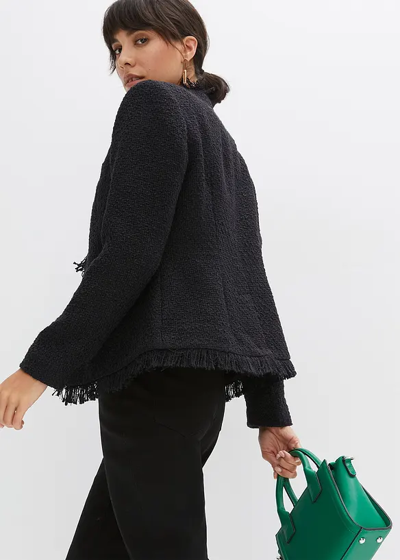 Veste en maille bouclette, bonprix
