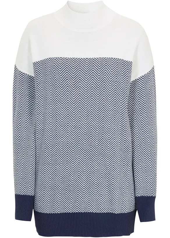 Pull long décontracté, bonprix