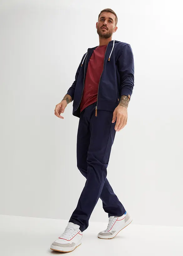 Sweat zippé à capuche, bonprix
