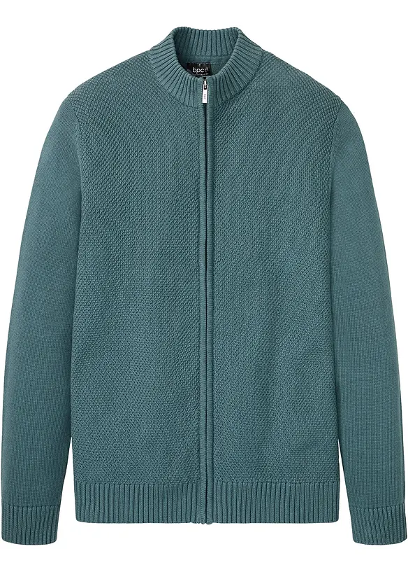 Gilet en fine maille 100% coton, bonprix