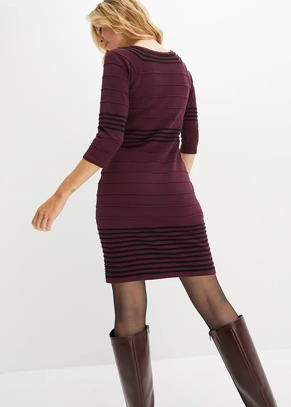 Robe pull en viscose majoritaire, bonprix