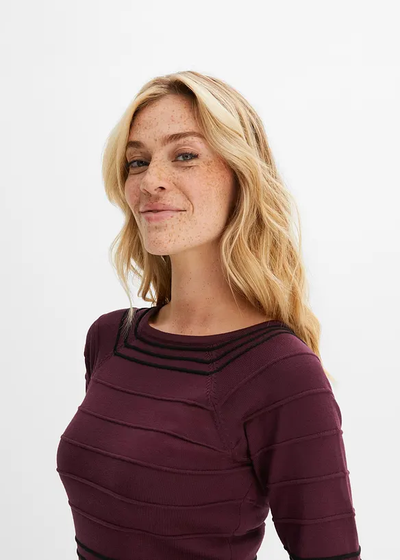 Robe pull en viscose majoritaire, bonprix