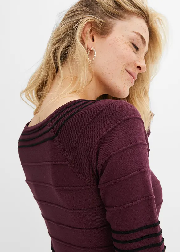 Robe pull en viscose majoritaire, bonprix