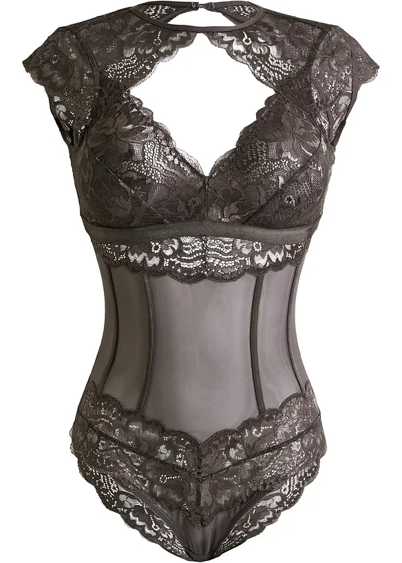 Body-string avec une dentelle délicate, bonprix
