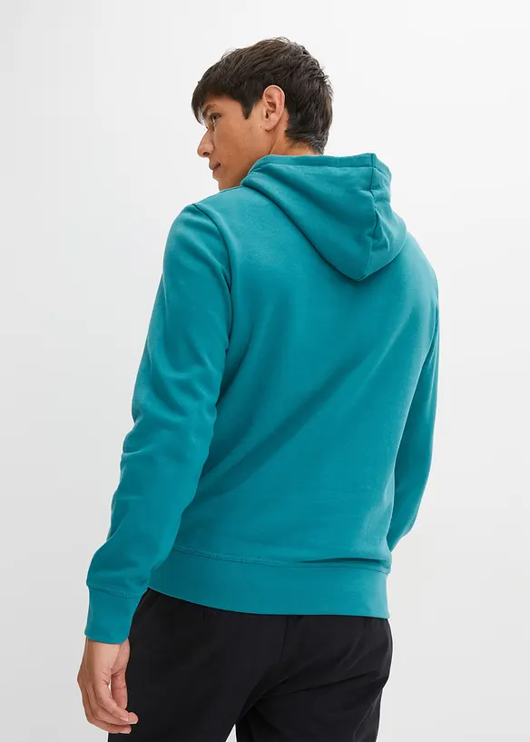 Sweat à capuche 100% coton, bonprix