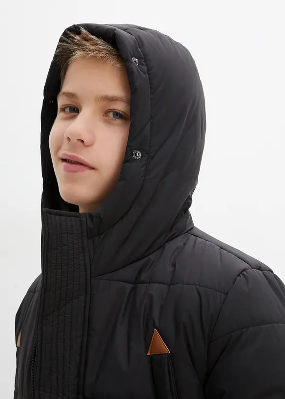 Veste d'hiver garçon pratique à capuche, bonprix