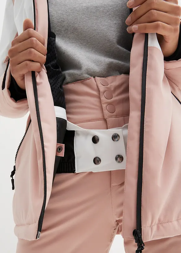 Veste de ski fonctionnelle à capuche, étanche, bonprix