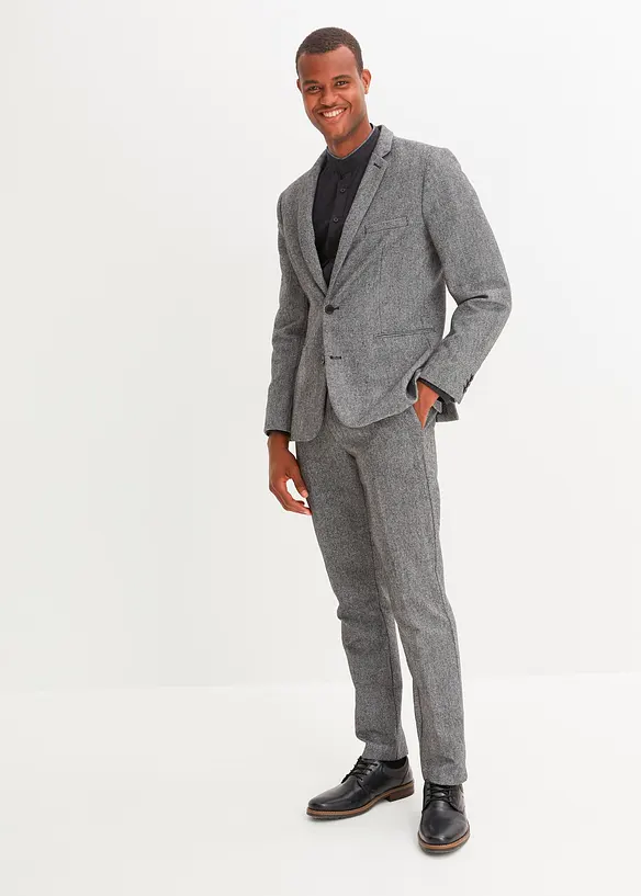 Chemise manches longues à col montant, bpc selection