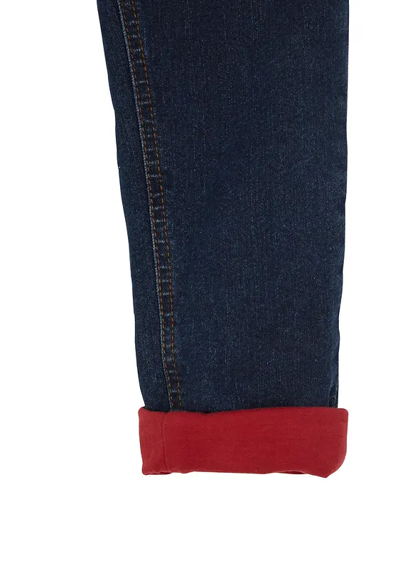 Jean thermique garçon avec doublure jersey, bonprix