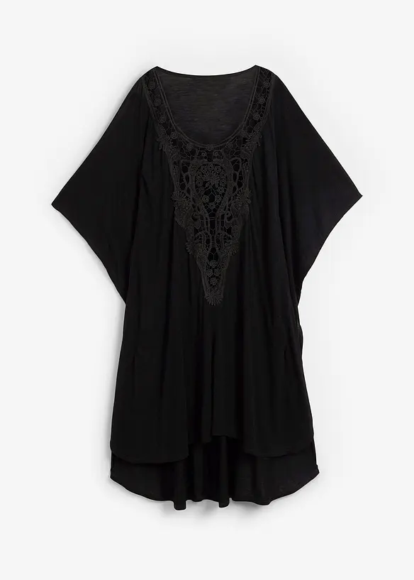 Tunique de plage transparente en viscose, bonprix