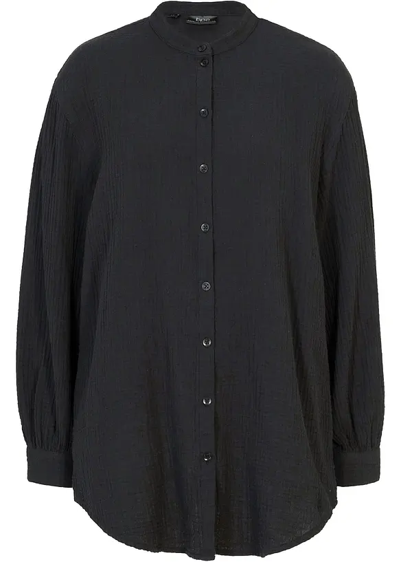 Chemisier long en gaze de coton, bonprix
