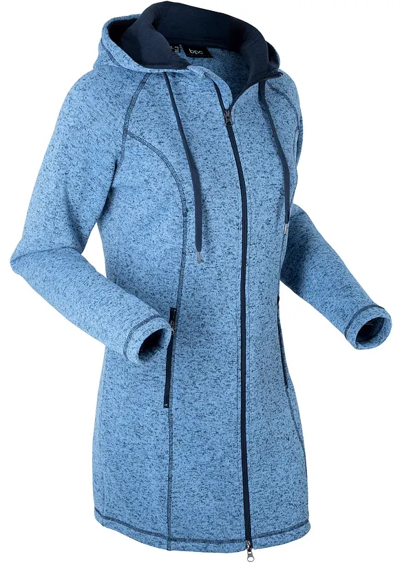 Veste longue polaire, bonprix
