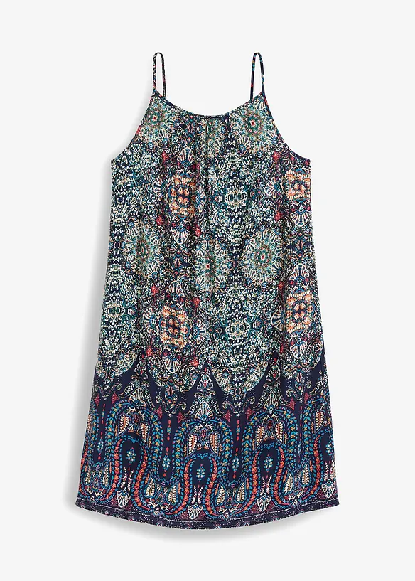 Robe à bretelles en viscose fluide, bonprix