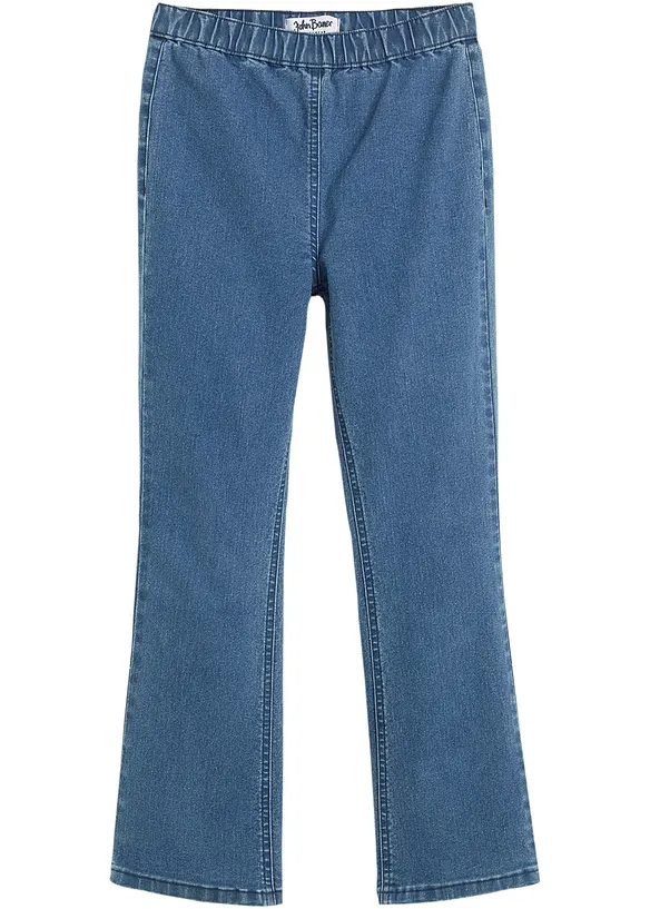 Jegging évasé, taille mi-haute, bonprix