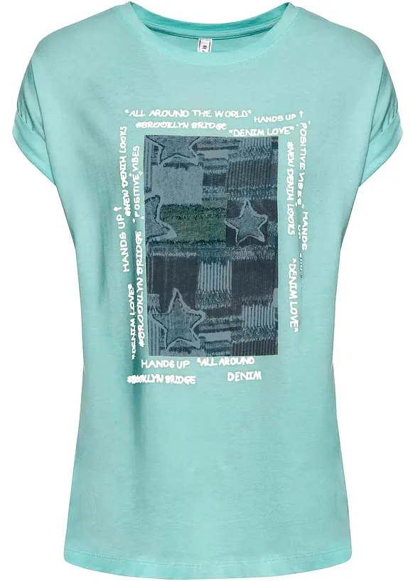 T-shirt doux en viscose mélangée, bonprix