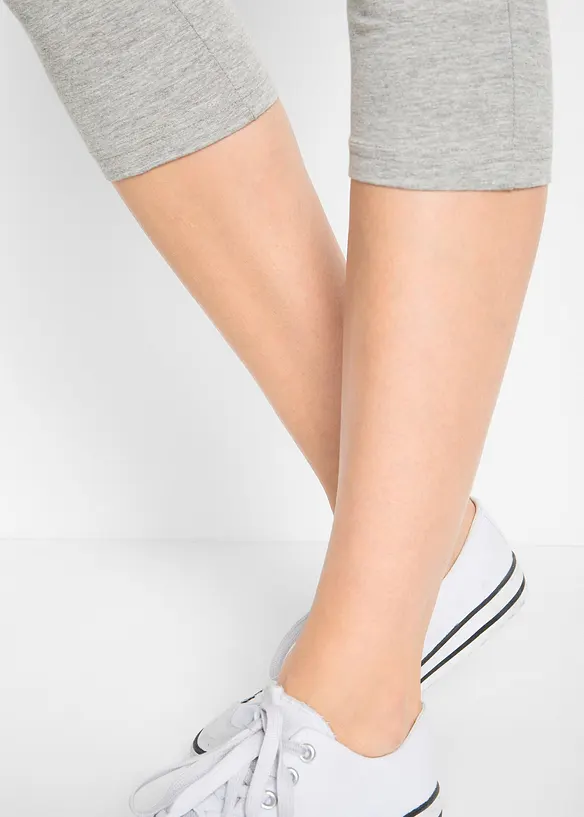 Lot de 2 leggings corsaire étroits, bonprix
