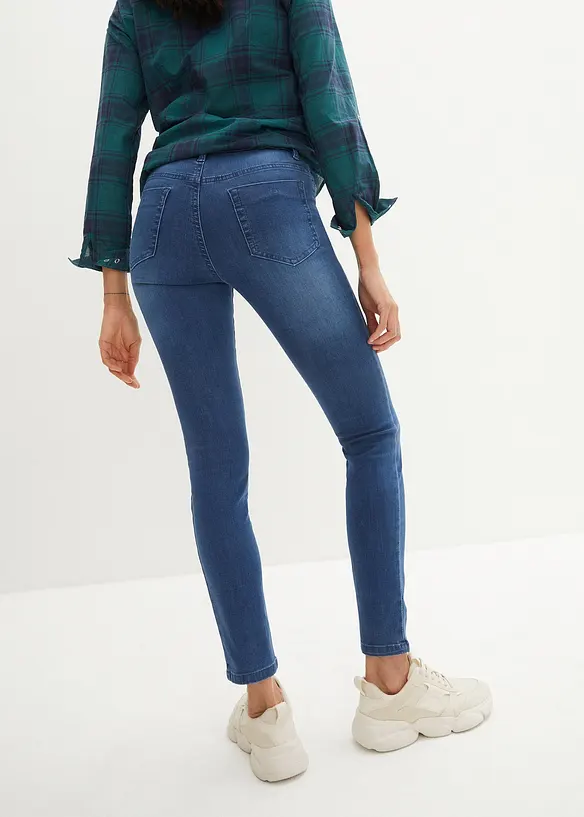 Jean slim taille haute, sculptant, bonprix