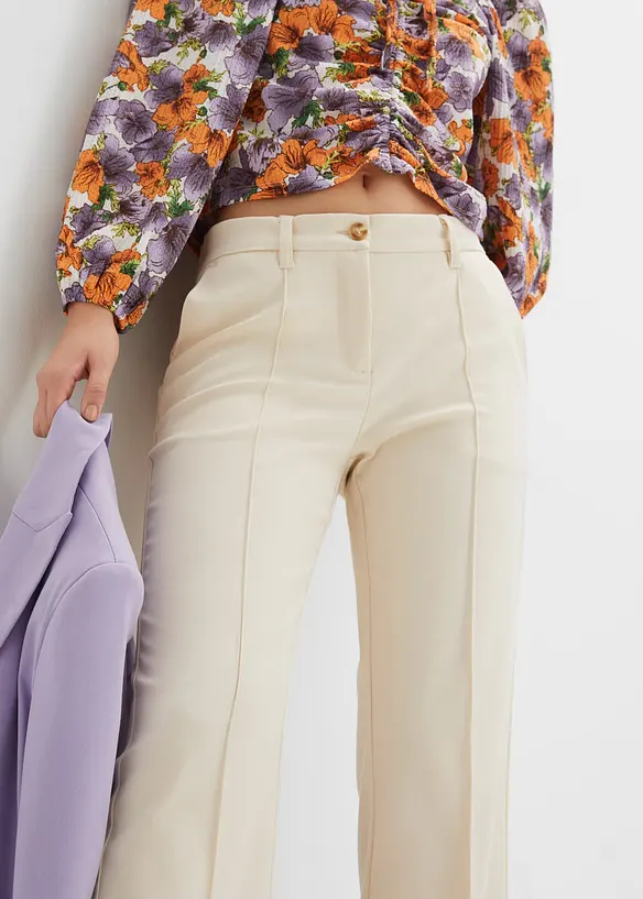 Pantalon de tailleur, coupe flare, bonprix
