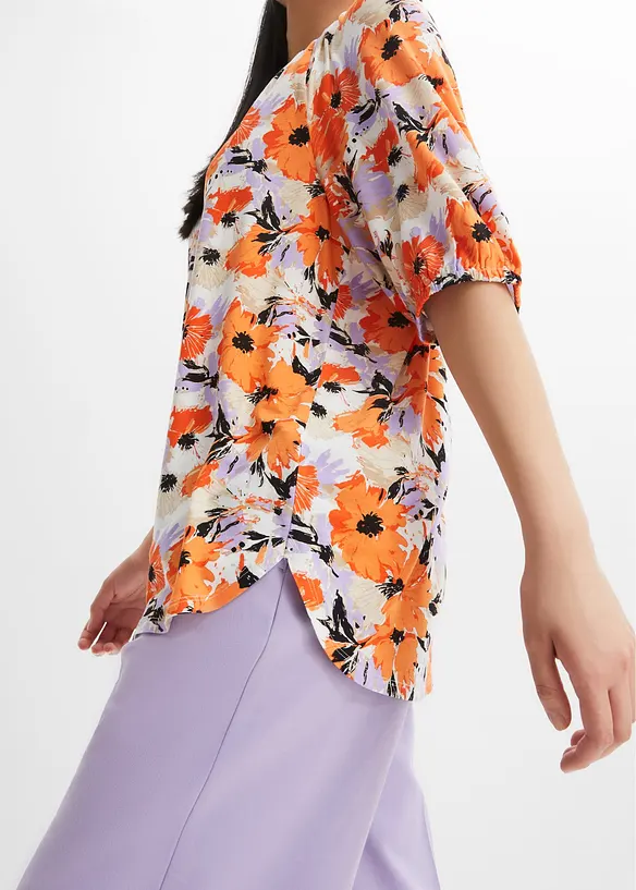 T-shirt en viscose mélangée, bonprix