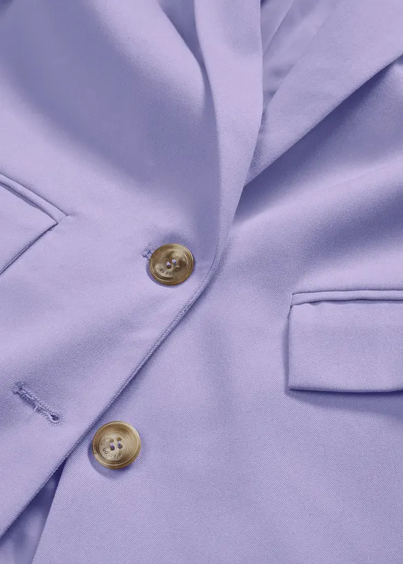 Blazer décontracté avec polyester recyclé, bonprix
