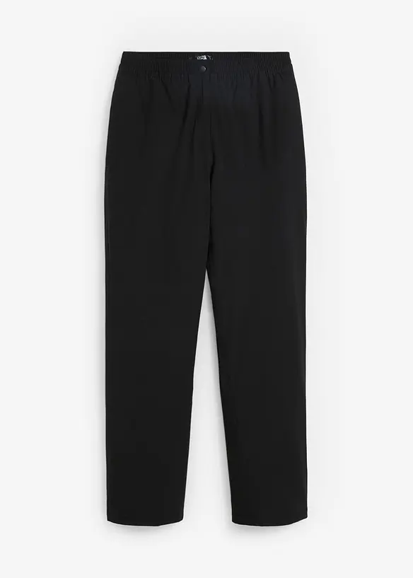 Pantalon thermique avec doublure polaire et taille élastiquée, imperméable, bonprix