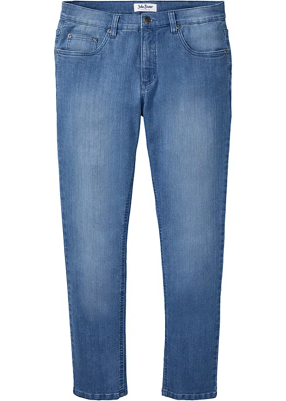 Jean slim extensible, droit, bonprix