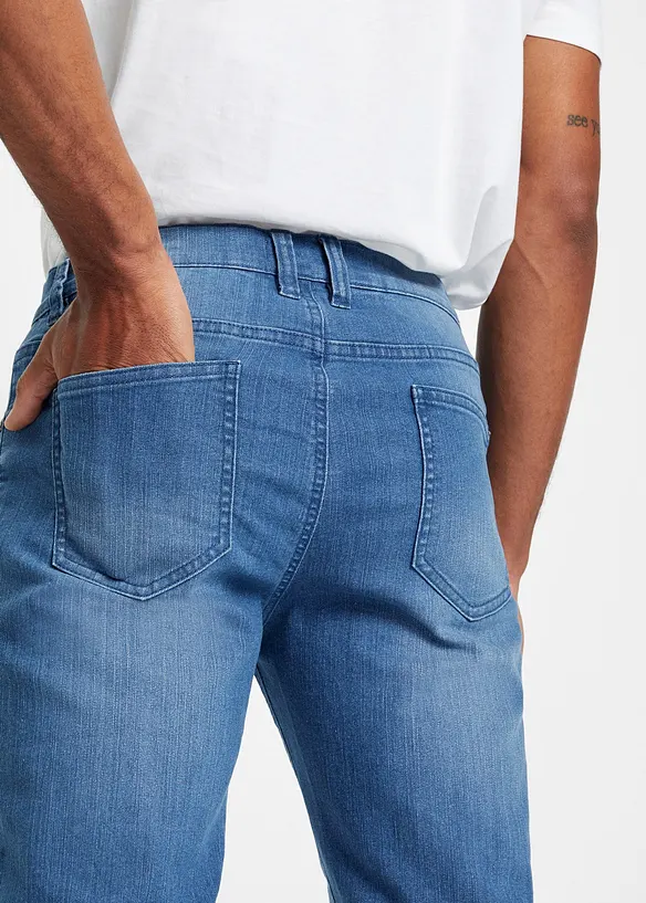 Jean slim extensible, droit, bonprix
