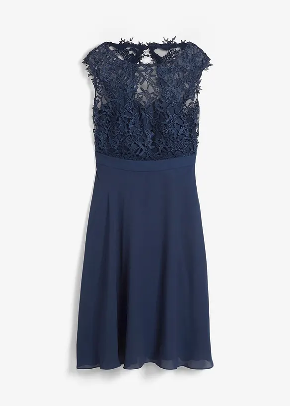 Robe courte à dentelle, bonprix