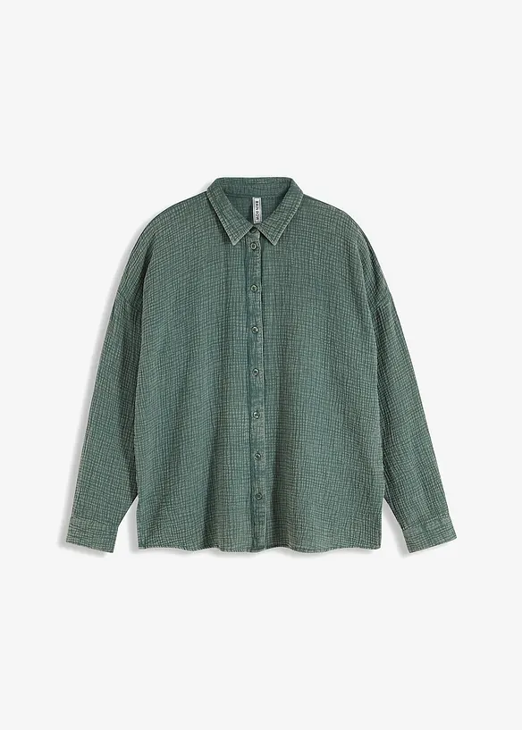 Chemisier en gaze de coton, bonprix