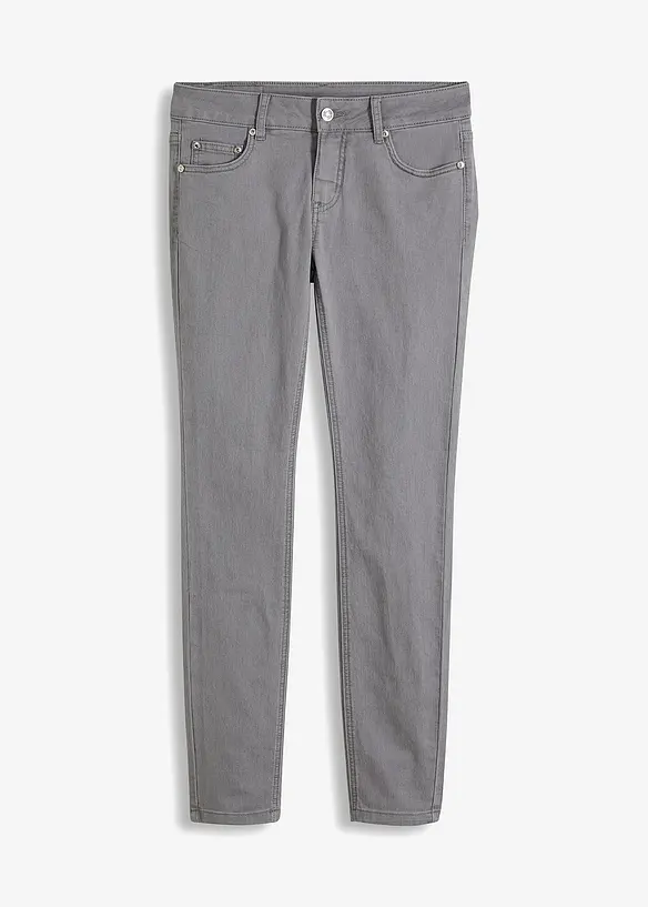 Jean skinny taille mi-haute, extensible, bonprix